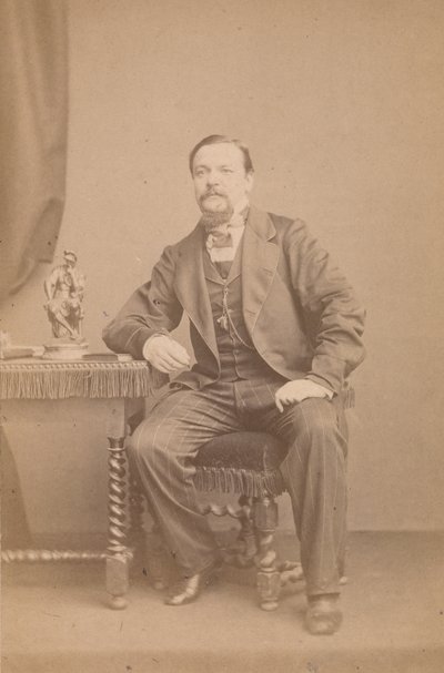 George Augustus Sala, 1860-talet. av John and Charles Watkins