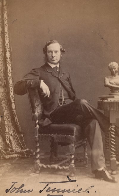 [John Tenniel], 1860-talet. av John and Charles Watkins