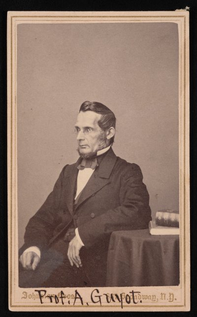 Porträtt av Arnold Henry Guyot 1807-1884, före 1866. av Johnston Bros