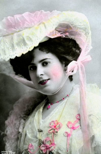 Gaynor Rowlands 1883-1906, engelsk skådespelerska, tidigt 1900-tal. av Johnston and Hoffman