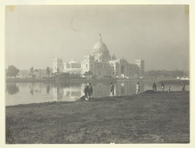Victoria Memorial i Calcutta, ca. 1910-talet. av Johnston and Hoffmann