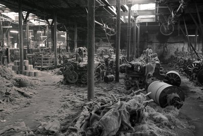 Jutefabrik, Kolkata, Indien, 2017 (foto) av Jon Nicholson