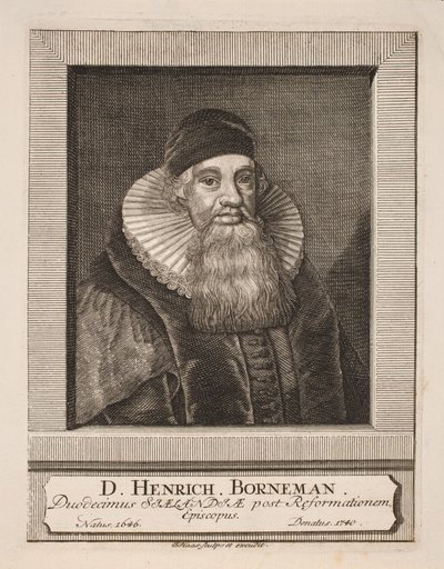 Biskop Henrik Bornemann av Jonas Haas