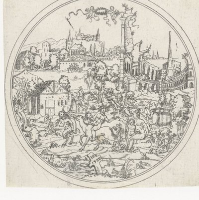 Silenus Bottoms of Bowls: Landscapes with bibliska och mytologiska skildringar (serietitel) av Jonas Silber