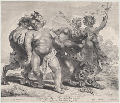 Bacchus fylleri, 1630-57., 1630-57. av Jonas Suyderhoef