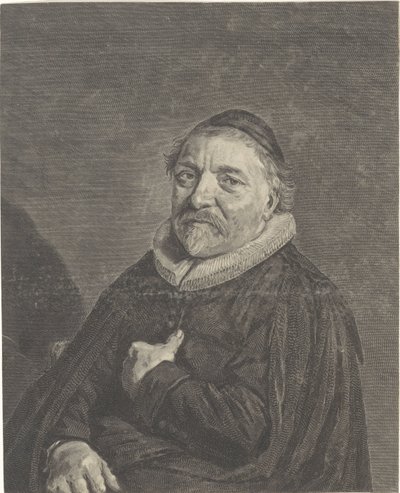 Porträtt av Adriaen Tiler av Jonas Suyderhoef
