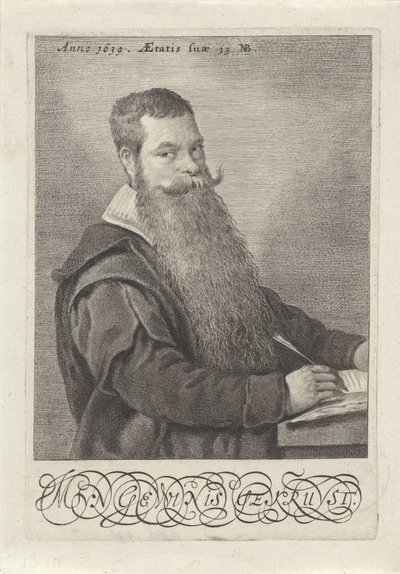 Porträtt av Nicolaes Bodding van Laer av Jonas Suyderhoef