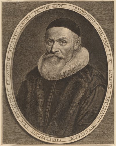 Rudolf Hegger av Jonas Suyderhoff after Jan de Vos