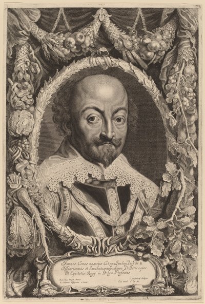 John, greve av Nassau av Jonas Suyderhoff after Sir Anthony van Dyck