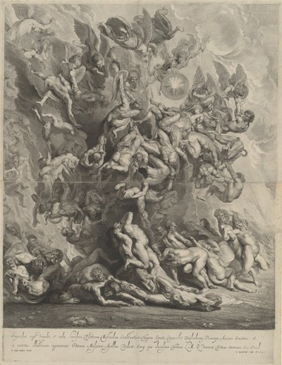 Fall of the Damned av Jonas Suyderhoff, after Sir Peter Paul Rubens