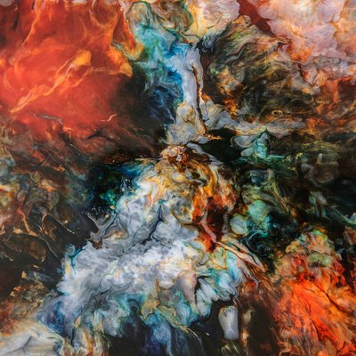 Livfull kosmisk virvel av Jonas Weikel