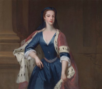 Lady Anne Cavendish (dotter till Elihu Yale ) av Jonathan Richardson