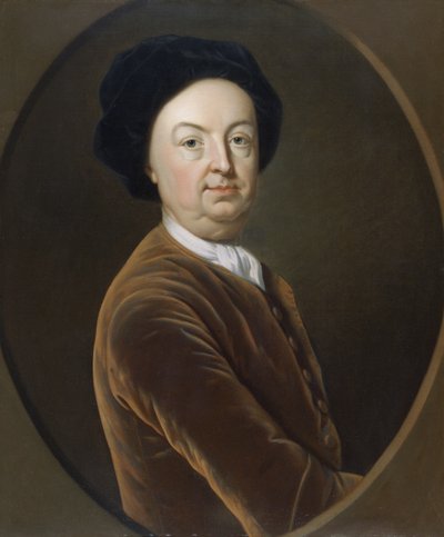 Major John Hanbury (olja på duk) av Jonathan Richardson