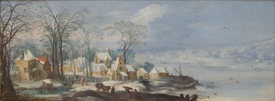 Vinterlandskap av Joos de II Momper