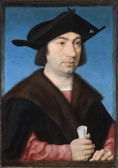Porträtt av Stefano Raggio av Joos van Cleve