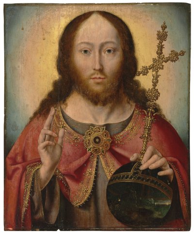 världens frälsare av Joos van Cleve