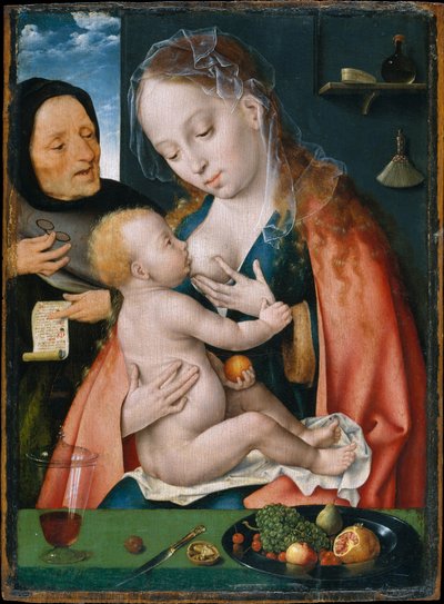 Den heliga familjen, c.1512–13 av Joos van Cleve