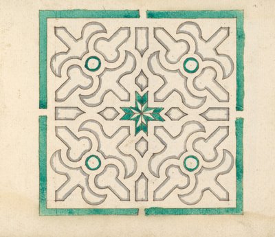 Album som innehåller 75 ritningar för trädgårdsspaljéer & Parterres, ca. 1610-40. av Jorg Rurfinger