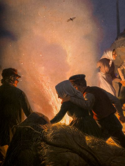Midsommarafton, detalj av Jorgen Valentin Sonne