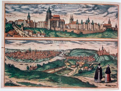 Utsikt över Prag, c1572 av Joris Hoefnagel