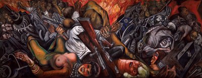 Catharsis, 1935. av José Clemente Orozco