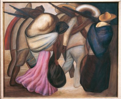 1900-talets soldat av José Clemente Orozco