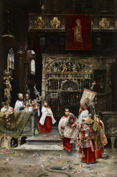 Körpojkar av José Gallegos y Arnosa