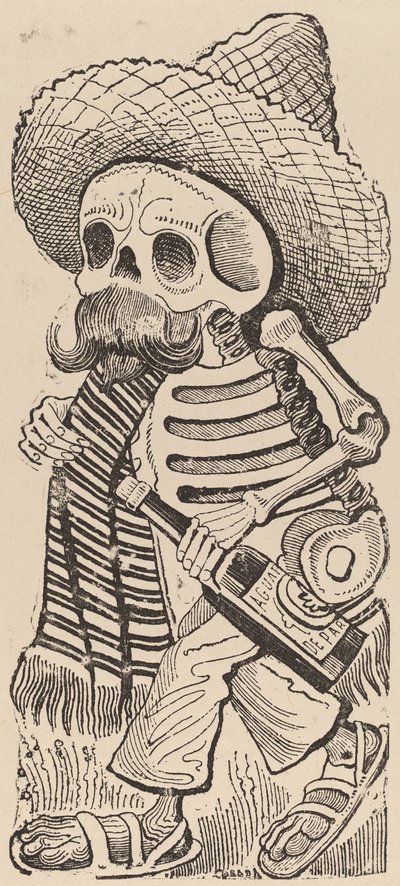 Calavera Maderista av José Guadalupe Posada