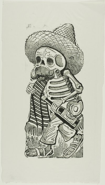 Calavera av Francisco Madero, från Calavera Maderista av José Guadalupe Posada