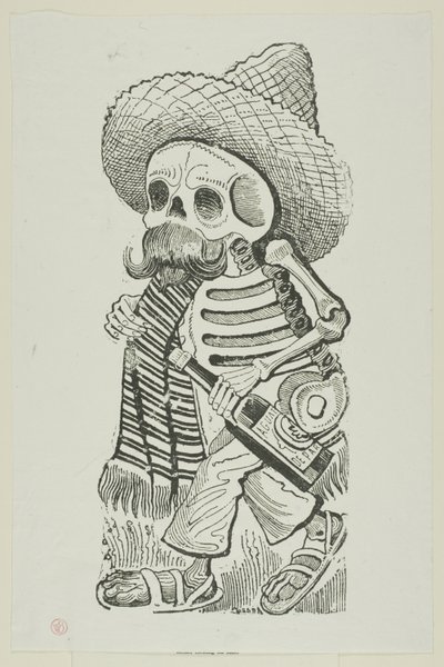 Calavera av Francisco Madero, från Calavera Maderista av José Guadalupe Posada