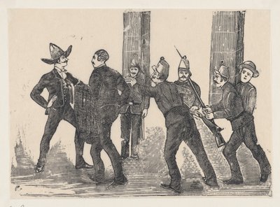 Avrättning av Jesus Bruno Martinez, 1892., 1892. av José Guadalupe Posada