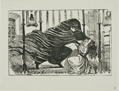 Illustration för en berättelse av José Guadalupe Posada