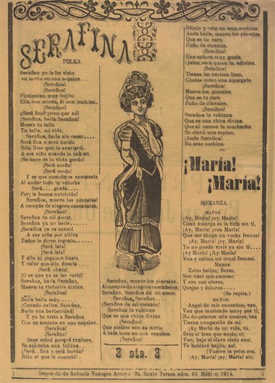 Seraphina av José Guadalupe Posada