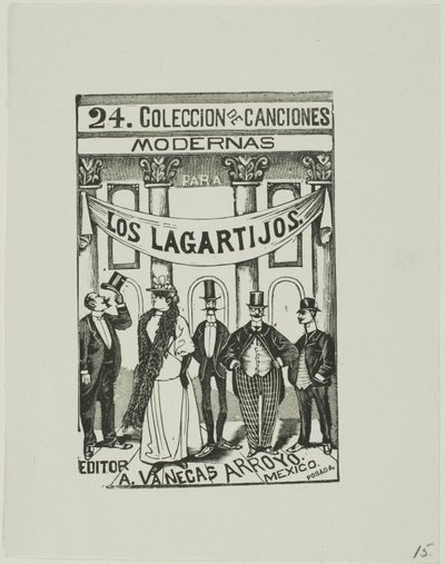 Dandies av José Guadalupe Posada
