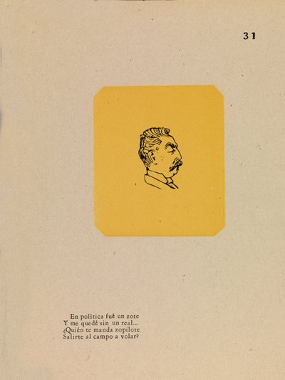 Den ärlige politikern av José Guadalupe Posada