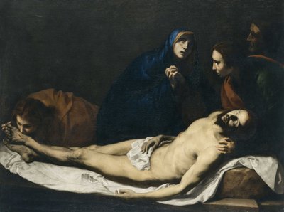 Klagosången över Kristus, 1633. av José Ribera de