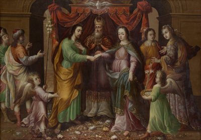 Jungfruns bröllop, ca. 1690. av José Sánchez