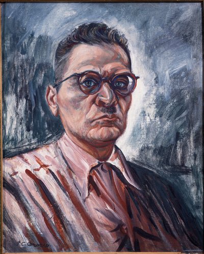 Självporträtt (olja på duk av José Clemente Orozco