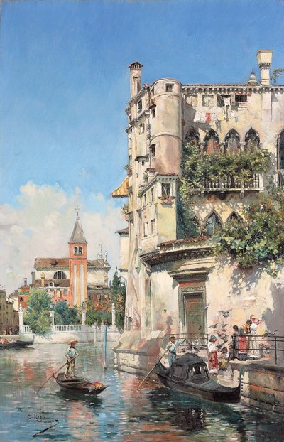 Palazzo Contarini, Venedig, av Jose Gallegos Arnosa