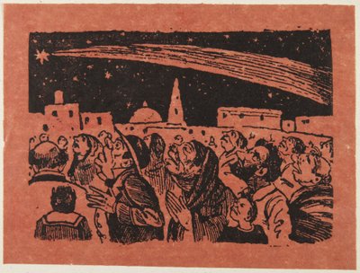 Den stora kometen av José Guadalupe Posada