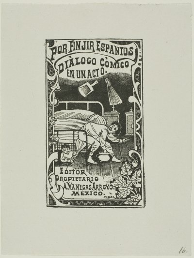 Låtsas vara spöken av José Guadalupe Posada