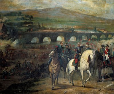 Slaget vid Alcolea nära Cordoba, 20 september 1868 av Jose Maria Rodriguez de Losada