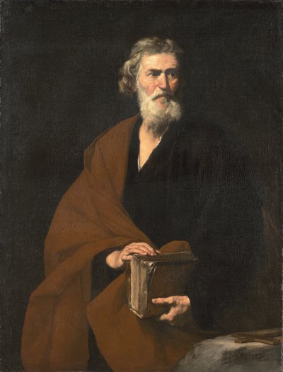Der Heilige Matthäus der Evangelist von Jusepe de Ribera