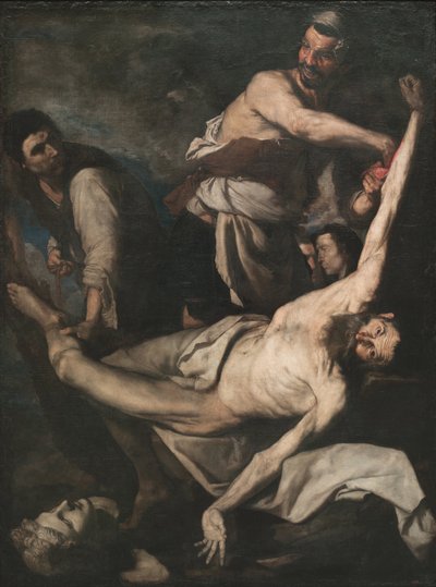 Sankt Bartolomeus martyrskap av Jusepe de Ribera