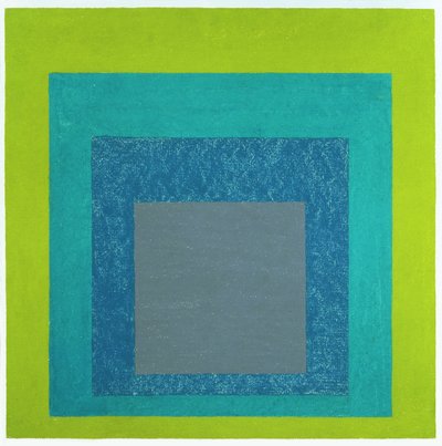 Homage to the Square (olja på träfiberskiva) av Josef Albers