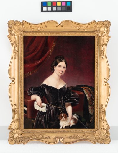 Amalie (Amalia) Schütz-Oldosi, sångerska av Josef Danhauser