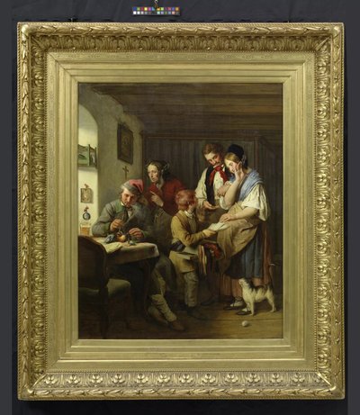 Lottsedeln av Josef Danhauser