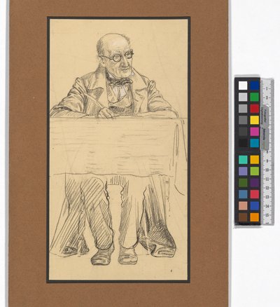 Fängslad fantasi (Studie till Ferdinand Raimund-cykeln (Den fängslade fantasin) på Kogl slott, Attergau) av Josef Engelhart