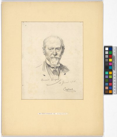 Heinrich Angeli (1840-1925), målare av Josef Engelhart
