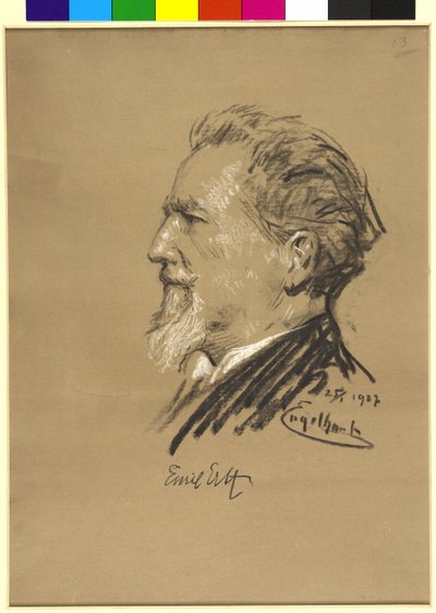 Bild av Emil Ertl 1889 av Josef Engelhart